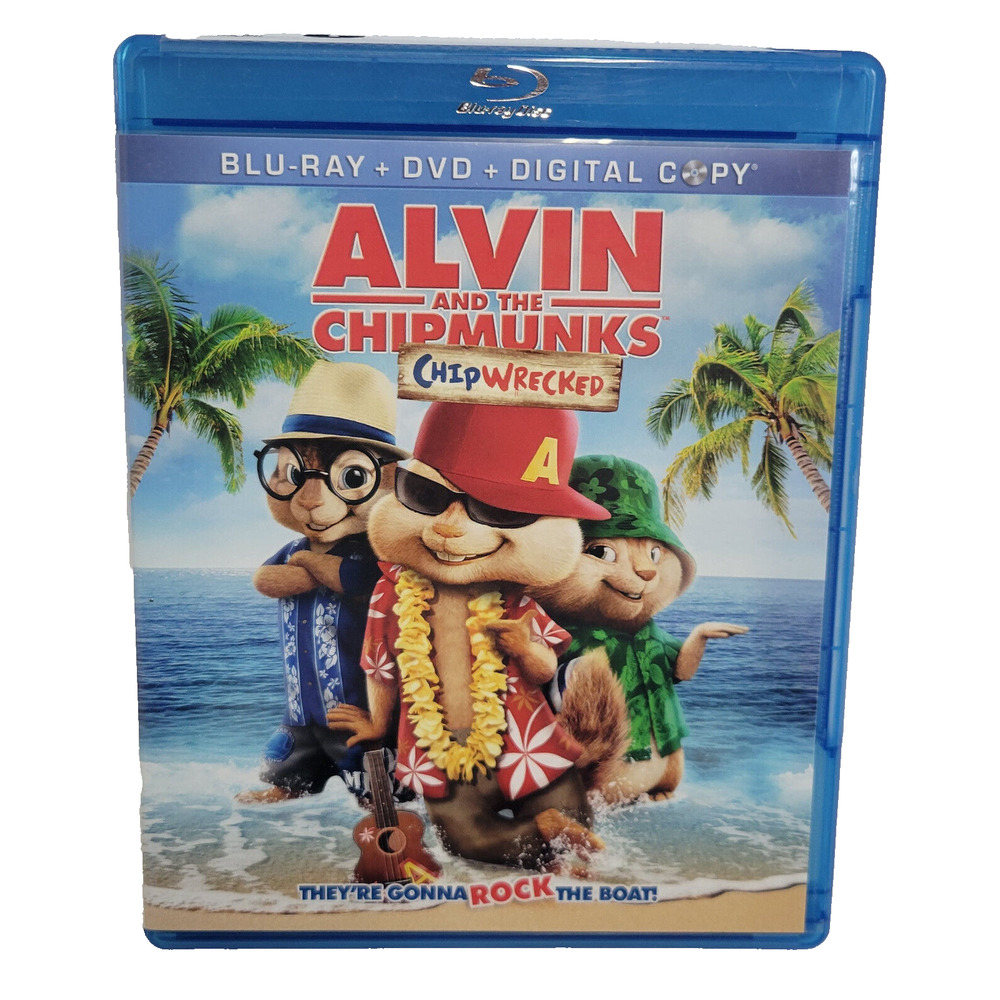 Alvin and the Chipmunks: Chipwrecked (Blu-ray, 2011, Digital HD)